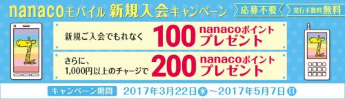 チャージ キャンペーン カード ナナコ nanacoカードを活用しよう。特徴や上手なポイントの貯め方