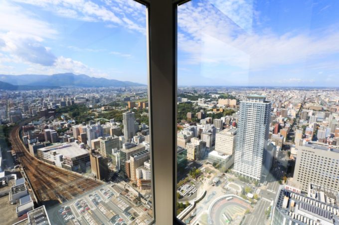 札幌 JRタワー展望室T38（タワー・スリーエイト）からの眺め