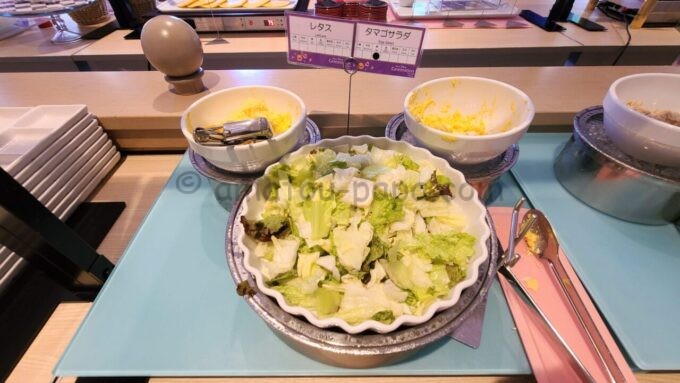 東京ディズニーセレブレーションホテル ウィッシュの朝食「レタスとタマゴサラダ」