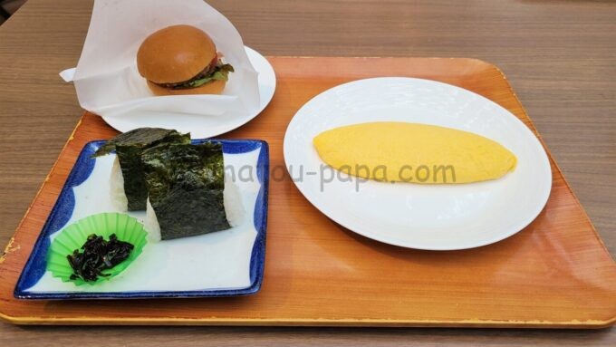 グランドニッコー東京ベイ 舞浜の朝食「パフォーマンスキッチンのメニュー」