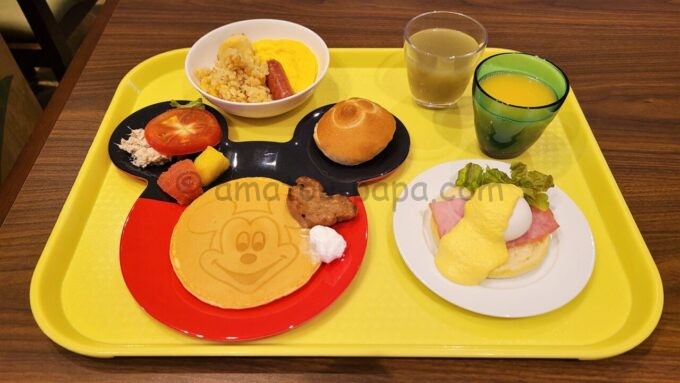 東京ディズニーセレブレーションホテル ディスカバーの朝食