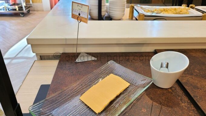 東京ディズニーセレブレーションホテル ディスカバーの朝食「チーズ」