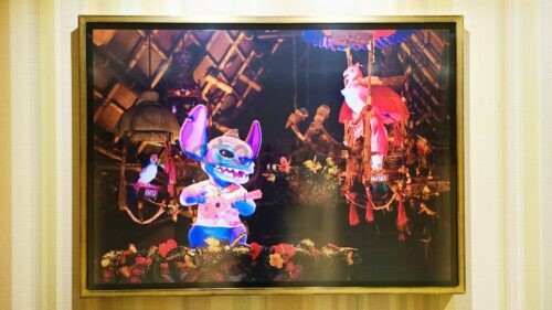 東京ディズニーセレブレーションホテル ディスカバーの5階エレベーターホール前の写真（東京ディズニーランドの魅惑のチキルーム）