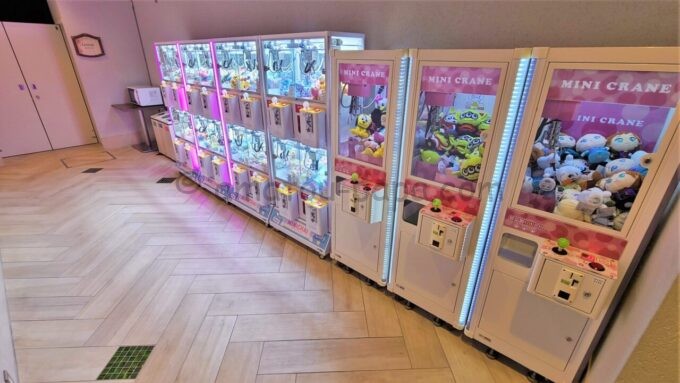 東京ディズニーセレブレーションホテル ディスカバーのクレーンゲーム
