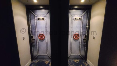 ホテルユニバーサル ポート「ミニオンルーム」のドア