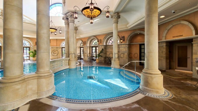 ホテルミラコスタのスパ＆プール「テルメ・ヴェネツィア」の子供用プール（キッズプール）