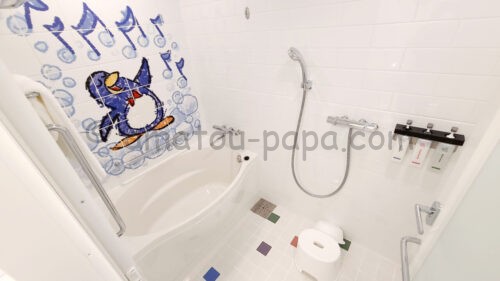 東京ディズニーリゾート・トイ・ストーリーホテルの客室のお風呂
