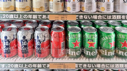 東京ディズニーリゾート・トイ・ストーリーホテルのコンビニ「ショップ・トゥギャザー」で販売されているビール