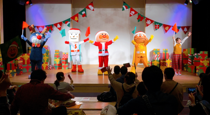 仙台アンパンマンこどもミュージアム＆モールのクリスマスイベント