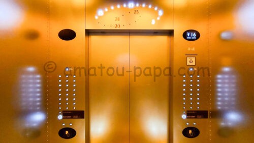 ザ パーク フロント ホテル アット ユニバーサル・スタジオ・ジャパンのエレベーター