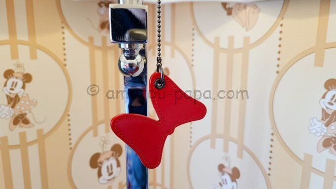 ディズニーアンバサダーホテル「ミニーマウスルーム」のミニーのリボンをイメージした電気スイッチ