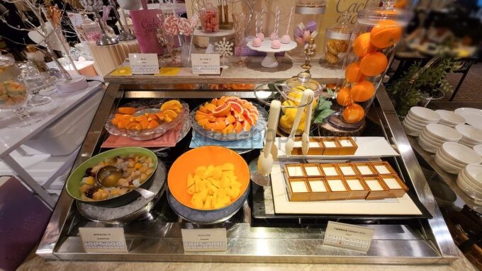 浦安ブライトンホテル東京ベイの朝食ビュッフェ「フルーツとヨーグルト」